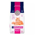 Combo 5un Areia Higiênica Progato Branca Para Gatos 3,6kg