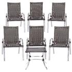 Combo 6 Cadeiras Colombia 1 Mesa Baixa Colombia Para Área, Va