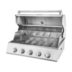 Combo Churrasqueira À Gás Bonezze Pro 5 + Capa + Espeto - Gás