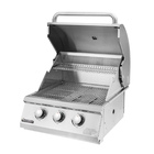 Combo Churrasqueira À Gás Mikazza G2 Pro 3 + Espeto - Gás Bot