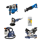 Combo Martelete SDS Plus 1500W, Serra Sabre 900W, Politriz 1250W, Serra Esquadria 10" 1800W e Jogo de Brocas 127V Dexter