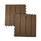 Combo Deck Modular Polywood Wpc Cor Ipê 30x30 - 3m²