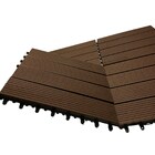 Combo Deck Modular Polywood Wpc Cor Ipê 30x30 - 3m²