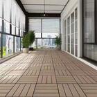Combo Deck Modular Polywood Wpc Cor Ipê 30x30 - 3m²