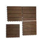 Combo Deck Modular Polywood Wpc Cor Ipê 30x30 - 3m²