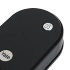 Combo Fechadura Digital Yale Senha Biometria Tag YMC 420W Resistente à Água Preta Fosco de Embutir