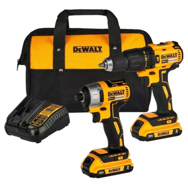 Combo Furadeira Parafusadeira Dcd7781/dcf7871 Bolsa Dewalt