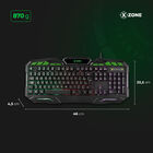 Combo Gamer Teclado + Mouse Xzone Gtc-02 Combo Gtc-02 Na 4 Em