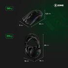 Combo Gamer Teclado + Mouse Xzone Gtc-02 Combo Gtc-02 Na 4 Em