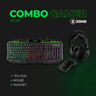 Combo Gamer Teclado + Mouse Xzone Gtc-02 Combo Gtc-02 Na 4 Em