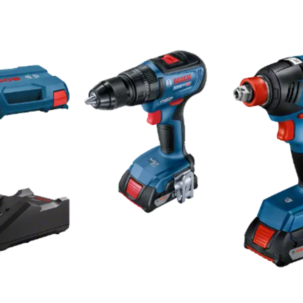 Combo Gdx 18v-200 + Gsb 18v-50 Maleta + 2 Baterias Bosch