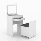 Combo Kit Penteadeira Compacta E Carrinho De Maquiagem Cb05 B