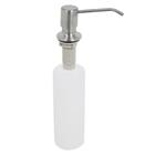 Combo Lixeira De Embutir 5l E Dosador Líquido Aço Inox 350ml
