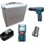 Combo Makita Parafusadeira Impacto 12v E Trena 30m