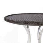 Combo Mesa Com 4 Cadeiras Em Aluminio E Fibra (cadeiras Toqui