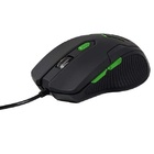 Combo Mouse 3200dpi E Mousepad Gamer Verde Multilaser Mo273