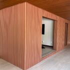 Combo Painel Ripado Externo Wpc 2 90m X 20cm - 3pçs - Cumaru