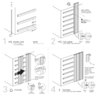 Combo Painel Ripado Externo Wpc 2 90m X 20cm - 3pçs - Ipê - C