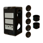 Combo Poliwetzel 1" PVC Preto Wetzel