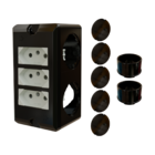 Combo Poliwetzel 1" PVC Preto Wetzel