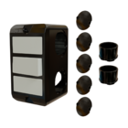 Combo Poliwetzel 3/4" PVC Preto Wetzel