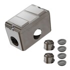 Combo Poliwetzel Alumínio 3/4" com 2 Interruptores 2 Conectores e 4 Tampões Wetzel