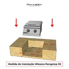 Combo Rangetop + Churrasqueira Pro 3 - Natural