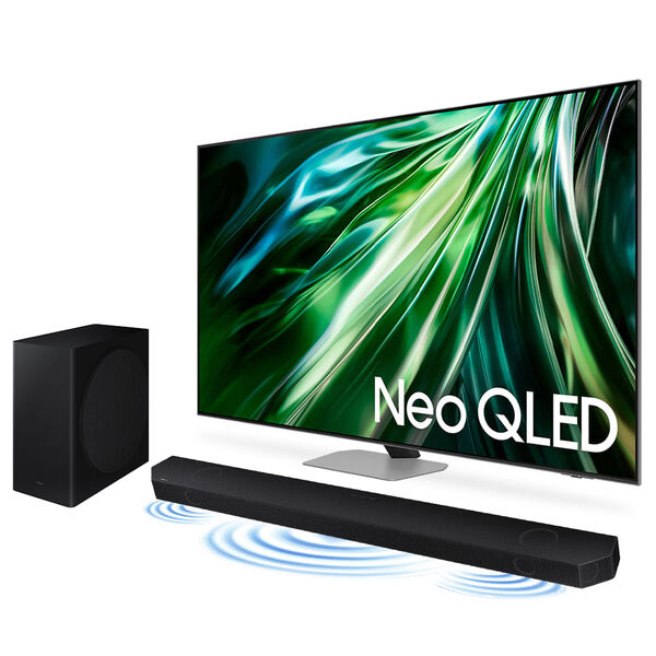 Combo Samsung Ai Gaming Tv 55" Neo Qled 4k 55qn90d 2024 + Sou