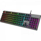 Combo Teclado + Mouse Gamer Rgb Rainbow Ranger Grafite Fortrek