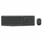 Combo Teclado E Mouse Sem Fio Logitech Mk235 Com Conexão Usb