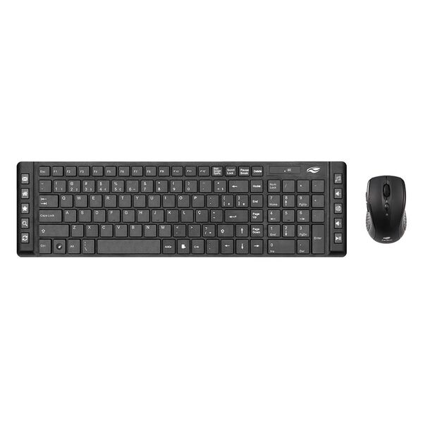 Combo Wireless C3tech Teclado+mouse 2.4ghz Business K-w50bk