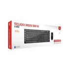Combo Wireless C3tech Teclado+mouse 2.4ghz Business K-w50bk