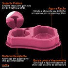 Comedouro Automático Para Cães E Gatos Duplo Bebedouro Água R