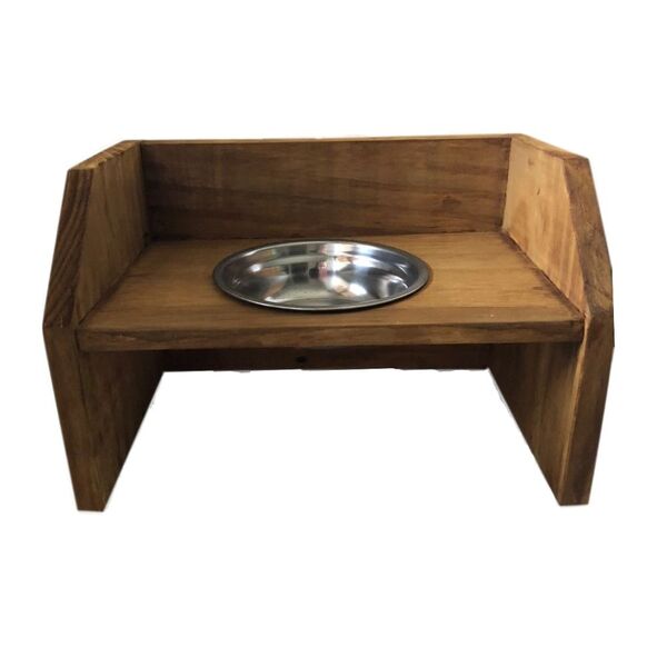 Comedouro Bebedouro Elevado Cachorro E Gato