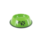 Comedouro De Aço Inox Colorido 15,5cm X 4,5cm