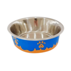 Comedouro De Inox Para Cães E Gatos The Pets Brasil Laranja 1
