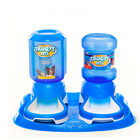 Comedouro Duplo Cachorros Gatos Bebedouro Automatico Truqys -