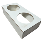 Comedouro Duplo Para Cachorro E Gato - Brovália