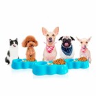 Comedouro E Bebedouro Automático Cães Gato Filhote Garrafa -