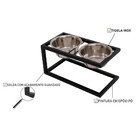 Comedouro E Bebedouro Dorothy Pequeno Co15 Vinci Móveis