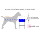 Comedouro E Bebedouro Polly Pequeno Co15p Vinci Móveis