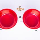 Comedouro E Bebedouro Suspenso Com Regulagem Para Cães Gatos