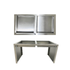 Comedouro Inox P/ Gato Cachorro Pet Elevado Duplo 2 Potes M