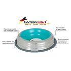 Comedouro Inox Para Cães Com Silicone Azul 250ml - German Härt