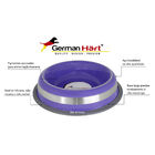 Comedouro Inox Prestige Roxo 210ml - Antiderrapante E Durável