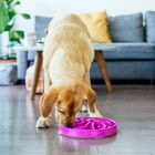 Comedouro Lento Interativo Para Cães Fun Feeder- Roxo - G