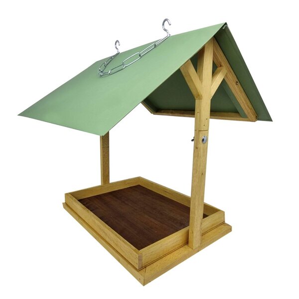 Comedouro Livre Birds EXO1 Para Pássaros Livres - Verde