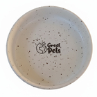 Comedouro para Cachorro e Gato M Cerâmica Areia Great Pets