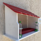 Comedouro Para Passaros/casinha De Passarinho