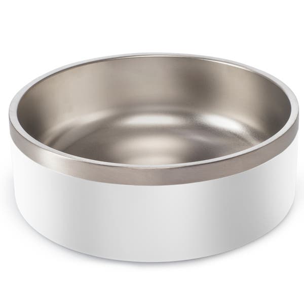 Comedouro Pet Aço Inox Antiderrapante Ração/água 946ml Madog